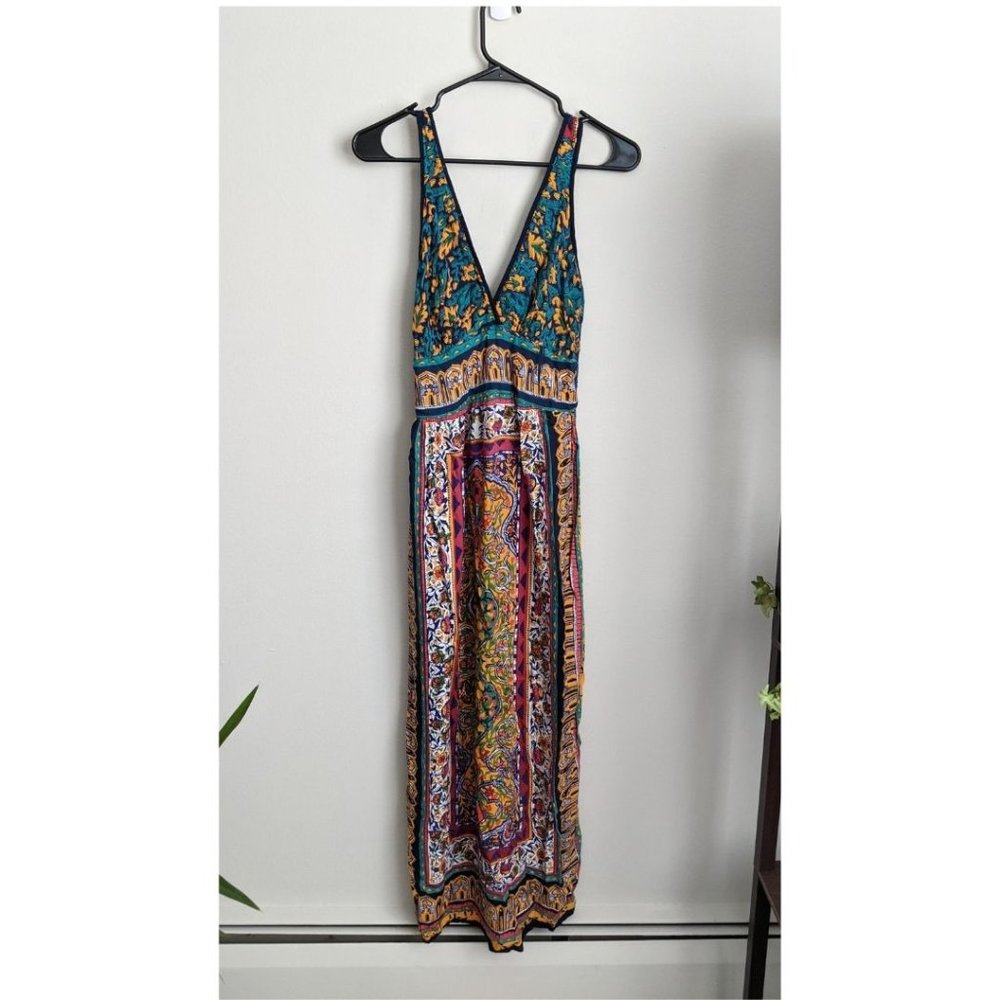 Floral Printed Angie Maxi Dress